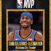官方：亚历山大当选NBA2025-26赛季MVP