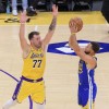 库里23分东契奇43+12+9 巴特勒31+5勇士胜湖人